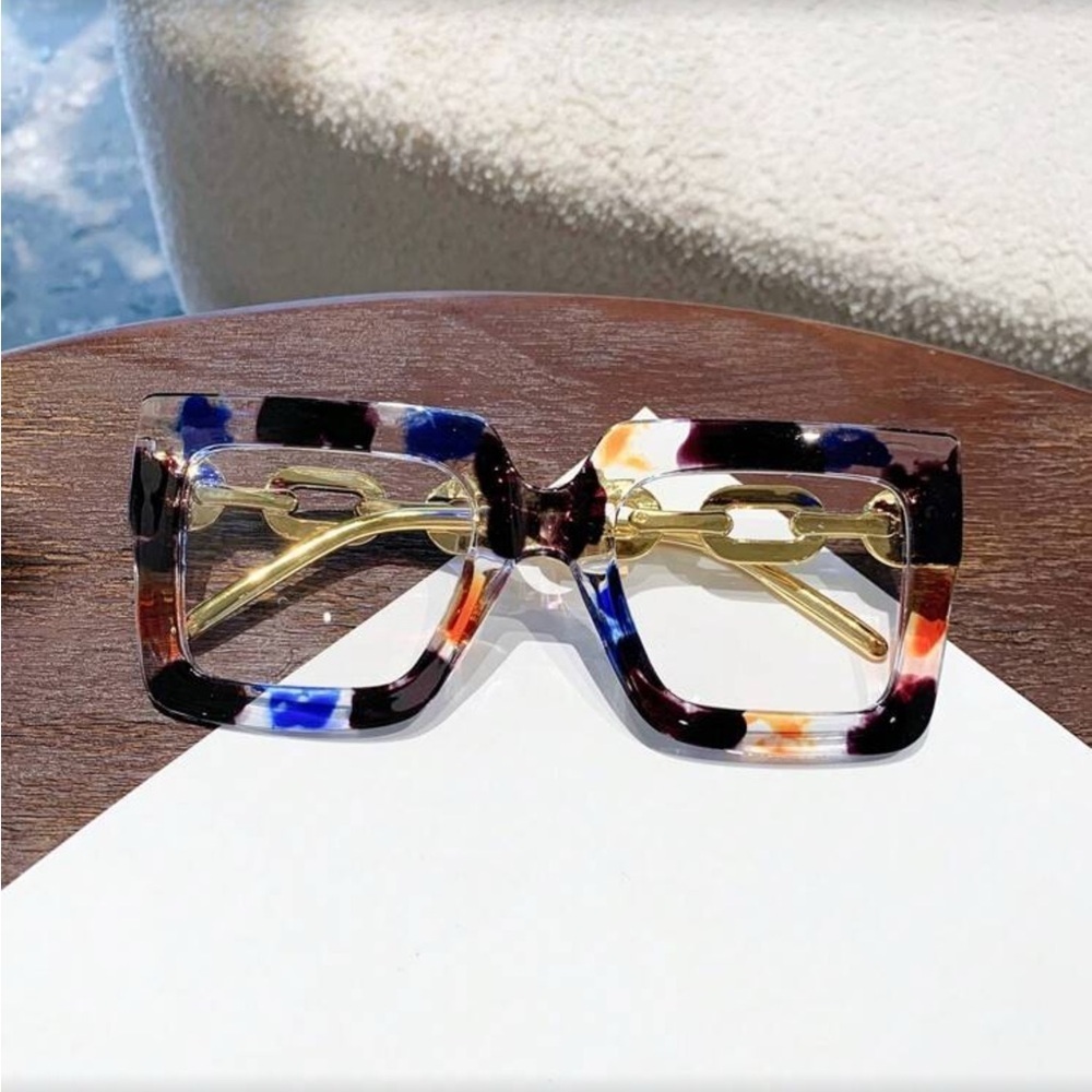 ✨Stylish Multicolor Square Sunglasses - Picture 8 of 9